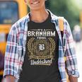 Branham Family Last Name Branham Surname Personalized Youth T-shirt
