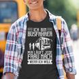 Busfahrer Lustig Bus Fahren Linienbus Modell Linienbusfahrer Kinder Tshirt