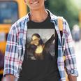 Dabbing Mona Lisa Dab Fun Youth T-shirt