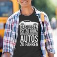 Das Leben Ist Zu Kurz Um Kleine Ussliche Autos Zu Fahren Life Is Kinder Tshirt