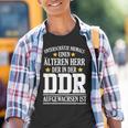 Ddr Ossi Ostdeutschland Saying Older Mr Surprise Kinder Tshirt