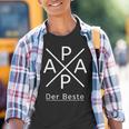 Der Beste Papa Iatertag Befördert Zumater 2024 Kinder Tshirt