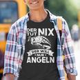 Der Tut Nix Der Will Nur Fischen German Language Kinder Tshirt