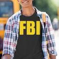 Fbi Federal Bureau Of Investigation Logo Kinder Tshirt