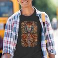 Feroz Selva Tigre Espíritu Fantasía Obra De Arte Camiseta niño