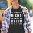 Ich Diskutiere Nicht Ich Erkläre Dir Warum Männer Kinder Tshirt