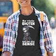 Spruch Soiele Idioten Und Nur Eine Sense S Kinder Tshirt