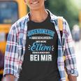 Youth Initiation Saying Eltern Wohnen Bei Mir Für Jungs Kinder Tshirt