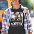 Gendern Ist Wenn Der Sachse Mit Dem Boot Umkippt Sächsisch Kinder Tshirt