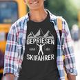 Gepriesen Sind Die Skiers Kinder Tshirt