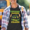 Gülle Evolution Biobauer Echte Helden Fahren Yellow Rims Short-Sleeved Kinder Tshirt