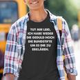 Habe Neder Die Geduld Noch Die Buntstifte Saying Kinder Tshirt