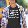 Hamburger Hamburg Fan Kinder Tshirt