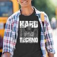 Hard Techno Rave Angel Statue S Kinder Tshirt