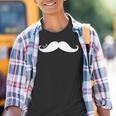 Hombre Bigote Hipster Camiseta niño