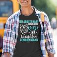 Ich Arbeitite Hart Katzenluxusleben Genießen Kann Kann Kinder Tshirt