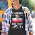 Ich Habe Keine Angst Meine Frau Ist Polin Kinder Tshirt