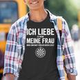 Ich Liebe Es Wenn Meine Frau Mich Dart Spielen Ich Liebe Es Wenn Meine Frau Kinder Tshirt