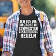 Ich Mache Die Rules Ich Bin Die Große Schwester Kinder Tshirt