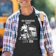 Ich Schnarche Nicht Ich Träume Ich Bin Ein Lkw Trucker Kinder Tshirt