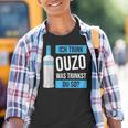 Ich Trink Ouzo Was Trinkst Du So Greece Schnaps Ouzo Kinder Tshirt