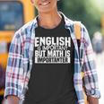 Importante Cita Divertido Maestro De Ciencias Matemáticas Camiseta niño