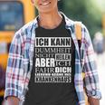 Kann Dummheit Nicht Heilen Cannot Be Healing Kinder Tshirt