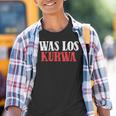 Kurwa Was Los Kurwa Poland Polska Kinder Tshirt