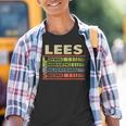 Lees Family Name Last Name Lees Youth T-shirt