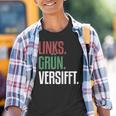 Left Green Versifft Ironic Anti-Rassism Kinder Tshirt