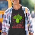 I Love Broccoli S Kinder Tshirt