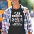 Mackenzie Clan Christmas Scottish Family Name Party Youth T-shirt