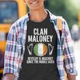 Maloney Surname Irish Family Name Heraldic Celtic Clan Youth T-shirt