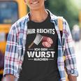 Mir Reichs Ich Geh Wurst Machen Butcher Kinder Tshirt