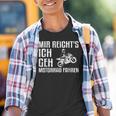 Mir Reicht's Ich Geh Motorcycle Fahren Biker Kinder Tshirt