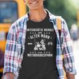 Motorrad Gespann Beiwagen Motorradfahrer Slogan Kinder Tshirt