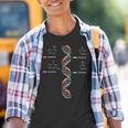 Nerd Adn Helix Genética Evolución Biología Ciencias Profesor Camiseta niño