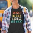 Nervst Du Dich Auch So Wie Mich Retro Kinder Tshirt