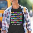Nunca Olvides Cinta De Audio Para Cassette – Nunca Olvides 80S Camiseta niño