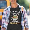 Nur Ein Mädchen Das Spaghetti Liebt Kinder Tshirt