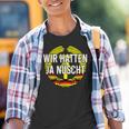 Ostdeutscher Ossis Father's Day Cult Wir Hatten Ja Nühnt Kinder Tshirt