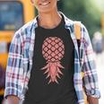 Pineapple Swinger Summer Fruit Gourmetegan Kinder Tshirt