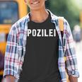Pozilei Police Kinder Tshirt