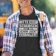 Raver Bitte Nicht Schubsen Ich Bin Schon Leicht Verballert Kinder Tshirt