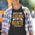 Rentner Auch Eine Legende Geht Mal In Rente 2024 Kinder Tshirt