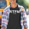 Rtfm Or Jfgi Kinder Tshirt