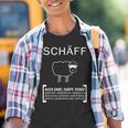 Schäff Chef Department Manager Sheep Boss Kinder Tshirt