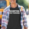 Schnitzel Mit Chips Kinder Tshirt