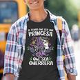 Si Tengo Que Ser Una Princesa Que Sea Guerrera 8 Marzo Camiseta Camiseta niño