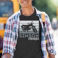 Simson Driver Ddr Moped Two Stroke S51 Vintage Kinder Tshirt